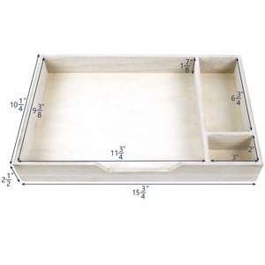 Support d'écran en bois <span class=keywords><strong>pas</strong></span> <span class=keywords><strong>cher</strong></span> avec tiroir, rehausseur et protection d'angle en métal - Product Image 5