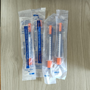 Jeringa de <span class=keywords><strong>Insulina</strong></span> para Diabéticos Afalite, Calibre 31, 5/16, 1 ml, Jeringuillas de <span class=keywords><strong>0.5</strong></span> ml, Estuche para Jeringas de <span class=keywords><strong>Insulina</strong></span> de 1 ml, para Animales - Product Image 1
