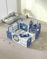 Dernier terrain de jeu intérieur de sécurité avec porte rétractable Escalier coulissant en plastique pour enfants pour chambre à coucher Utilisation extérieure pour bébés