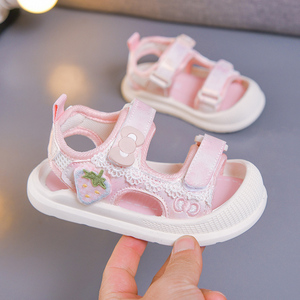 Nouvelles chaussures d'été pour bébé avec semelles souples et embouts antidérapants pour chaussures décontractées pour enfants - Product Image 6
