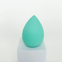 Éponge de maquillage 3D Blender avec logo personnalisé, douce, en forme de goutte d'eau, en forme d'œuf, non en latex, pour produits cosmétiques, éponges cosmétiques