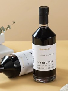 Etiqueta engomada/logotipo personalizado 375ml 750ml licor vacío espíritu hielo vino botella whisky Gin Ron Vodka Tequila con corcho - Product Image 2