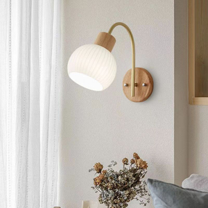 Vente directe d'usine <span class=keywords><strong>applique</strong></span> murale créative moderne <span class=keywords><strong>applique</strong></span> murale nordique chambre lampe de chevet en <span class=keywords><strong>bois</strong></span> Art créatif <span class=keywords><strong>applique</strong></span> murale en <span class=keywords><strong>verre</strong></span> - Product Image 6
