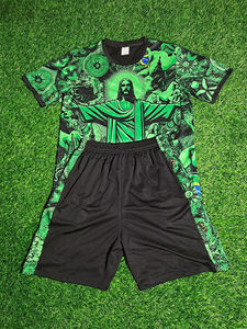 ชุดฟุตบอลเด็ก 2026 รุ่นเทพธิดา ฉบับพิเศษ ชุดยูนิฟอร์มฟุตบอล ชุดฝึกซ้อม ยี่ห้อ Jesus Hakimies Palmeres Gonzalezes สีฟ้า - Product Image 4