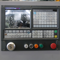 Tour CNC de précision CAK6140B avec système GSK, tour CNC à banc plat robuste avec alésage du brocheur de 80 mm