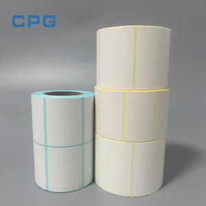 Customized Logistics Waybill Sticker 100x150mm Waterproof Top Coated Thermal <b>Paper</b> 4x6 Direct Thermal Shipping Labels <b>Rolls</b> - Product Image 1