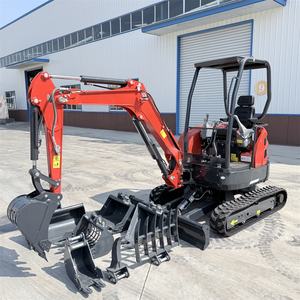 รถขุดขนาดเล็ก LOGWAY สำหรับงานดูแลสวน เครื่องยนต์คูโบต้า ผลิตจากโรงงานในจีน ได้รับการรับรองมาตรฐาน CE EPA และ EuroV สำหรับรถขุดขนาดเล็ก - Product Image 2