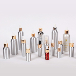 Fournisseur d'usine : Bouteilles en aluminium de 30 à 1000 ml, pots à épaule ronde, flacons en aluminium rechargeables pour lotions et cosmétiques sans bouchon - Product Image 4