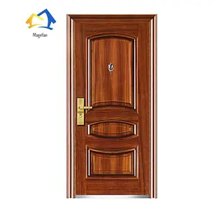 La puerta corredera de acero inoxidable de seguridad de acero de puerta turca se puede diseñar por fotos