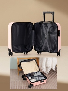 Nuovo bagaglio a mano leggero da 18 pollici con chiusura a cerniera portatile per viaggi di vacanza e uso bambini - Product Image 2