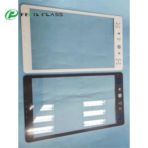 Panneau en verre trempé électronique personnalisé de découpe laser Verre de couverture de sérigraphie en soie avec revêtement AF/AG/AR avec adhésif - Product Image 5