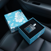 JOYBOX Boîte en carton à tiroir en papier personnalisable de luxe pour emballage de cadeau de parfum cosmétique avec impression de stratification mate
