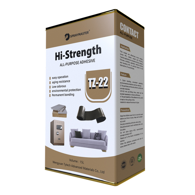 SPRAYMASTER Wholesales OEM Factory High-Strength All Purpose Adhesive for Odourless Wood Floor Upholstery Plywood Laminate Board