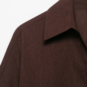 <span class=keywords><strong>Camicia</strong></span> da <span class=keywords><strong>donna</strong></span> 2025 autunno nuova moda <span class=keywords><strong>camicia</strong></span> di <span class=keywords><strong>lino</strong></span> a maniche larghe Casual a maniche lunghe con risvolto Versatile <span class=keywords><strong>camicia</strong></span> da <span class=keywords><strong>donna</strong></span> - Product Image 5