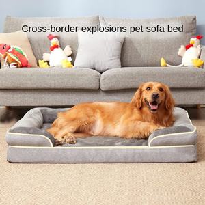 Mittelgroßes bis Großes Hundesofa & Hundehütte mit Abnehmbarem, Waschbarem Bezug für Alle Jahreszeiten - Product Image 2