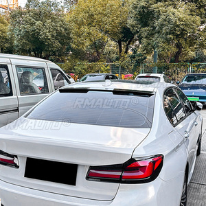 สปอยเลอร์หลังสำหรับ BMW ซีรีส์ 5 G30 520i 530i ปี 2018+ สีดำเงา สปอยเลอร์ฝากระโปรงท้ายรถยนต์  ลิ้นกันชนหลัง - Product Image 5