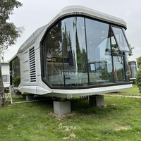 Casa Cápsula Espacial, Hotel Móvil Portátil de Lujo, Vivienda Prefabricada Lista para Enviar