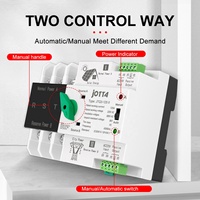 Interrupteur de transfert automatique double alimentation JOTTA monophasé ATS 4P 125A sur rail DIN pour système solaire photovoltaïque