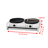 Automatique bbq moelleux japonais soufflé crêpe et grandes crêpières poêle à frire brochette distributeur distributeur bobine tube de cuivre machine à rouler