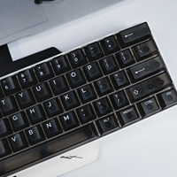 HZGAMER 108 touches noir Transparent blanc imprimé, clavier mécanique d'ordinateur Original CHERRY OEM