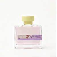 Bouteille diffuseur de parfum et d'aromathérapie vide carrée personnalisée Anding 130 ml, en verre de luxe pour la maison