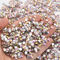 BOBOHOO Nouvelle Arrivée Populaire Série Magique Strass en Verre Cristal Non Thermocollants à Dos Plat pour Vêtements Robe de Mariée DIY