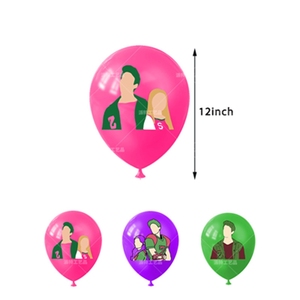 Suministros para fiesta <span class=keywords><strong>de</strong></span> cumpleaños <span class=keywords><strong>de</strong></span> Zombies Zombie High Sch00l Decoración <span class=keywords><strong>de</strong></span> cumpleaños incluye Zombies Banner Cake Toppers Cupcake Topper globo - Product Image 3