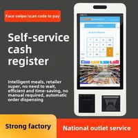 Nouvelle machine de paiement intelligente tout-en-un avec SDK, borne de paiement en libre-service, écran LCD 21,5 pouces 1080p