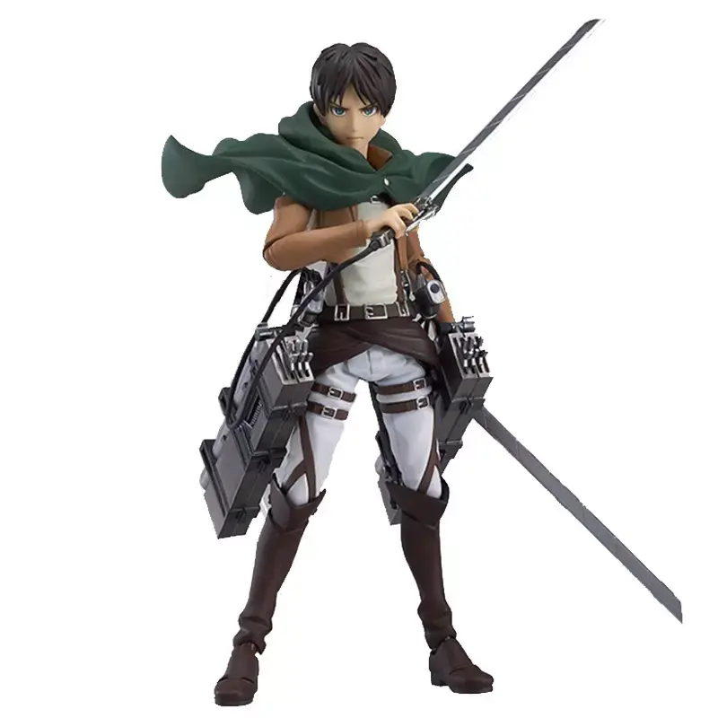 Customized PVC figures Figma Attack on Ti-tan Shingeki no Kyojin Ackerman OEM/ODM Anime Action Figure