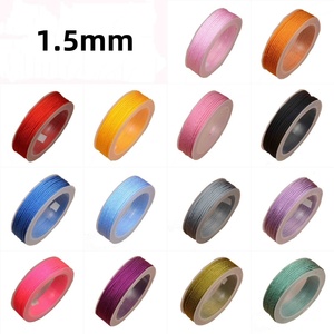 1.5mm Vòng đeo tay chuỗi chủ đề cao cấp nylon xoắn chủ đề bện dây Milan dây cho vòng đeo tay tự làm - Product Image 4
