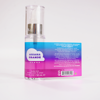 Rouleau d'autocollants adhésifs en vinyle transparent imperméable, logo de marque personnalisé, étiquettes à estampage à chaud pour l'emballage de cosmétiques et de parfums
