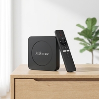 XS97 SMART Android 10 4K Smart TV Box Quad Core Allwinner H313 Android 10 Set Top Box.