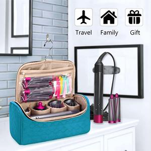 Bolsa de Piel Sintética Impermeable para Secador de Pelo, con Logotipo Personalizado, Gran Capacidad, Moderna, con Gancho - Product Image 4