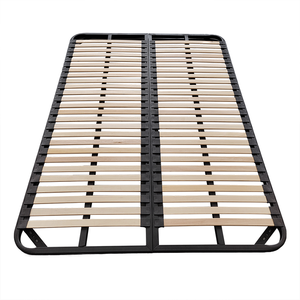 เตียงแฝดพับได้กรอบโลหะโครงเตียงพับได้แผ่นไม้โครงเตียงโลหะ - Product Image 3