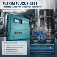 Appareil de mesure du débit de gaz Emerson Flexim FLUXUS G631, débitmètre ultrasonique portable