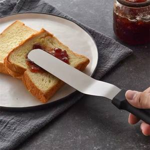 Espátula de Acero Inoxidable para Desmoldar Pasteles, Cuchillo con Acabado Espejo, Duradero, Raspador de Cocina para Hornear, Espátula para Pan, Diseño Minimalista - Product Image 1
