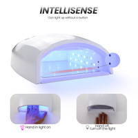 Sèche-ongles portable rechargeable professionnel 96W, lampe à ongles UV/LED sans fil, lumières UV pour les ongles