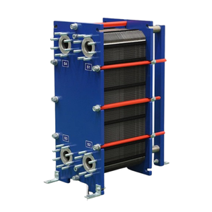 Échangeur de chaleur à plaques 316L personnalisé Cooper Equipement de réfrigération pour usines de fabrication - Product Image 6