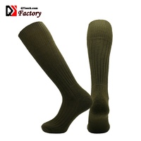 Chaussettes de sport vert jungle en coton pour le ski, le trekking, la randonnée, la pêche et le camouflage – Vente en gros