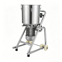 ITO Commerciële Elektrische Voedselsnijder/Hakselaar 50L Groente- & Fruitsausmachine met 4500W Motor, Voedselveilige 304 RVS