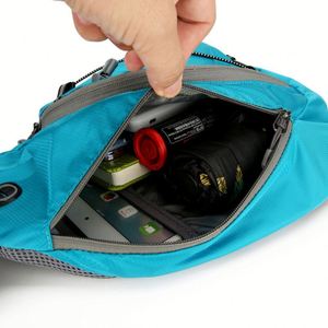 <b>Crossbody</b> Chest <b>Bag</b> Adjustable Fit Large Capacity Water Resistant Outdoor Hiking Backpack for <b>Men</b> Leisure Travel Solid Color - Product Image 3