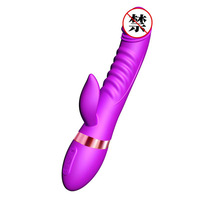 Vibrador AV, Juguete Sexual, Masturbación, Estimulación del Punto G y del Clítoris, 10 Frecuencias de Vibración, Ayuda para el Orgasmo, Dildo, Recargable por USB, IPX7