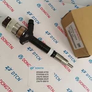 Injecteur Common Rail d'origine 095000-0750 9709500-075 23670-30020 095000-0529 23670-30010 - Product Image 6