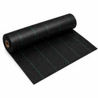 Rouleau de tissu anti-mauvaises herbes en PP écologique et résistant aux UV pour l'agriculture, avec service de taille personnalisée