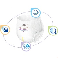 Couches-culottes bébé Premium Ultradry anti-fuites 3D, confortables et ajustables, avec échantillons OEM gratuits Tele Gala Coutume