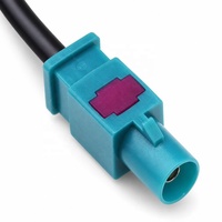 Cable Coaxial ANNXIN FAKRA Macho a Macho para Extensión de Antena GPS Automotriz, 50 Ohmios, con Bloqueo a Presión para Estéreo de Coche, Venta al por Mayor