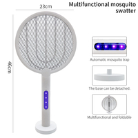 Raquette anti-moustiques électrique HXP portable rechargeable à batterie au lithium écologique