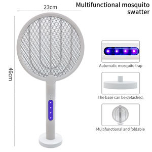 <span class=keywords><strong>Raquette</strong></span> anti-moustiques électrique HXP portable <span class=keywords><strong>rechargeable</strong></span> à batterie au lithium écologique - Product Image 3