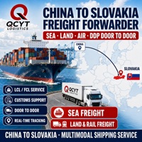 Schneller Luftfracht-Spediteur China nach Slowakei DDP Versandagent LCL FCL Seefracht Schienenfracht Logistikdienstleistung in die EU