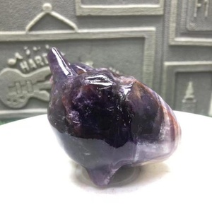 Corazón de Cristal de Amatista Pulido al por Mayor, Ecológico, Decoración Feng Shui para el Hogar, Regalo DIY, Coleccionable Pulable, Día de la Madre - Product Image 5